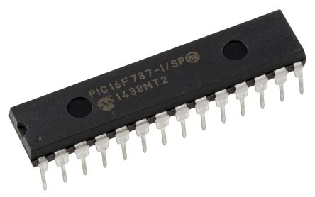 Microchip Mikrocontroller PIC16F PIC 8bit THT 4000 X 14 Wörter SPDIP 28-Pin 20MHz 368 B RAM