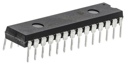 Microchip Microcontrôleur, 8bit, 3,986 Ko RAM, 1,024 Ko, 64 Ko, 40MHz, SPDIP 28, Série PIC18F