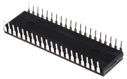 Microchip Microcontrôleur, 8bit, 1,536 Ko RAM, 32 KB, 256 B, 40MHz,, DIP 40, Série PIC18F