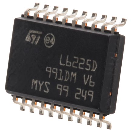 STMicroelectronics L6225D, Brushed Motor Driver IC, 52 V 1.4A 20-Pin, SOIC