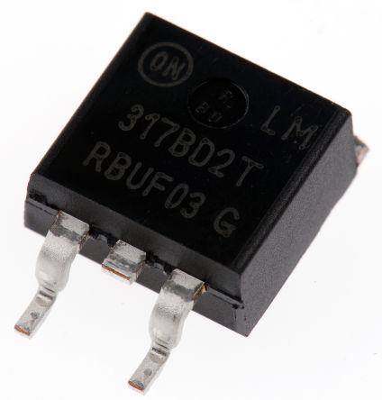 Onsemi LM317BD2TG, 1 Linear Voltage, Voltage Regulator 1.5A, 1.2 → 37 V 3-Pin, D2PAK