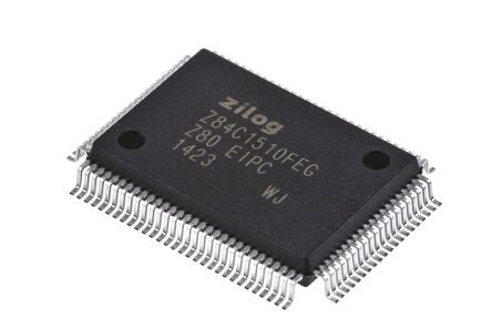 Zilog Controlador De Periféricos Z84C1510FEG, Controlador De Periféricos Inteligente IPC PQFP 100 Pines