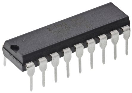 Zilog Microcontrolador Z86E0812PSG1866, Núcleo Z8 De 8bit, RAM 125 B, 12MHZ, PDIP De 18 Pines