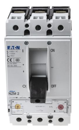 Eaton XEnergy Moeller, Leistungsschalter MCCB 1-polig, 125A / Abschaltvermögen 50 KA 690V 750V, Fest, L. 105mm