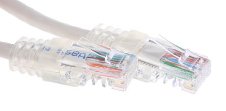 Decelect Cable Ethernet Cat5 Cruzado U/UTP De Color Gris, Long. 0.5m