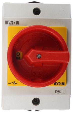 Eaton Moeller Trennschalter 3-polig 20A SMD Rot IP 65 6,5kW 440V Ac 3-phasig