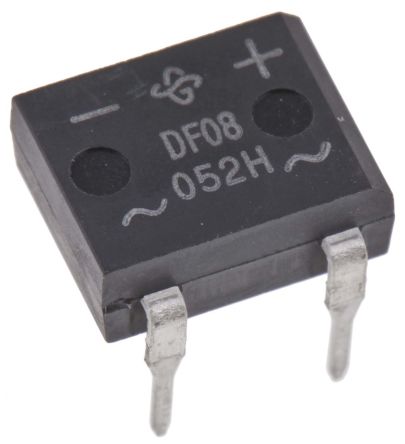 Vishay Brückengleichrichter, 1-phasig 1A 800V THT 1.1V DFM 4-Pin 5μA