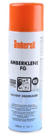 Ambersil Desengrasante Amberklene FG, Aerosol De 500 Ml, Biodegradable, Para Limpieza Y Desengrasado