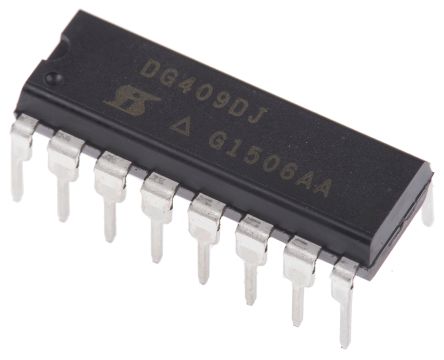 Vishay Analoger Schalter, 16-Pin, PDIP, 15 V, 18 V, 24 V, 28 V- Einzeln, ±12V- Bipolar