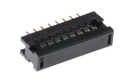 RS PRO Connecteur IDC Mâle, 16 Contacts, 2 Rangées, Pas 2.54mm, Montage Sur Câble