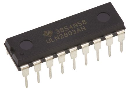 Texas Instruments Réseau De Transistors Darlington, NPN, 500 MA, 50 V, PDIP, Traversant, 18 Broches