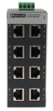 2891929 Phoenix Contact | Phoenix Contact FL SWITCH SFN 8TX Ethernet