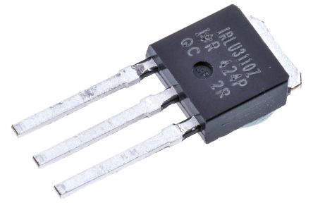 Infineon N-Channel MOSFET, 63 A, 100 V, 3-Pin IPAK IRLU3110ZPBF