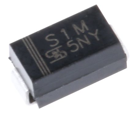 Taiwan Semiconductor Taiwan SMD Diode, 1000V / 1A, 2-Pin DO-214AC (SMA)