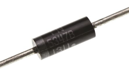 Onsemi Zenerdiode Einfach 1 Element/Chip THT 10V / 5 W Max, DO-15 2-Pin