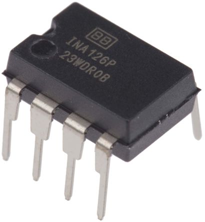 Texas Instruments Amplificateur D'instrumentation, ±15V, 3 V, 5 V, 9 V, 12 V, 15 V, 18 V, 24 V, 28 V, 83dB, PDIP 8