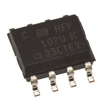 Texas Instruments Spannungsreferenz, 10V SOIC, 40 V Max., Fest, 8-Pin, ±0.025 %, Serie