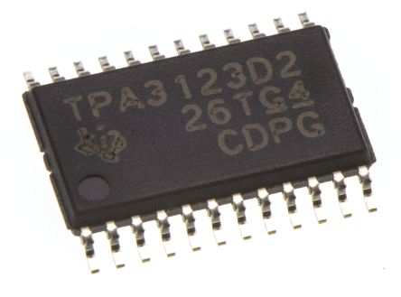 Texas Instruments ,Audio10W, 24-Pin HTSSOP TPA3123D2PWP