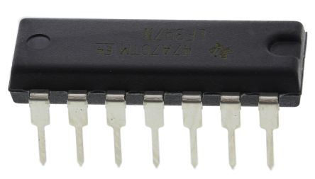 Texas Instruments LF347N, Op Amp, 3MHz, 14-Pin PDIP