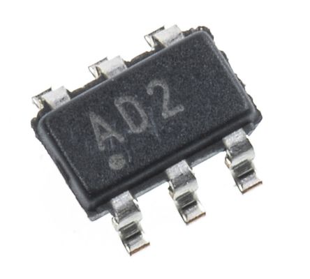 Texas Instruments 16-Bit ADC ADS1100A2IDBVT, 0.128ksps SOT-23, 6-Pin