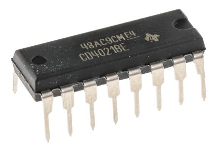 Texas Instruments Schieberegister 8-Bit Schieberegister Seriell, Parallel Auf Seriell THT 16-Pin PDIP 1