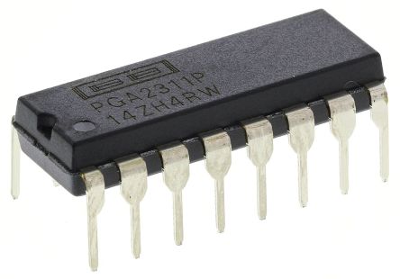 Texas Instruments Audio Verstärker Audio-Lautstärkeregelung PDIP 16-Pin +85 °C