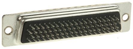 HARTING D-Sub High Density Sub-D Steckverbinder Stecker, 78-polig / Raster 2.41mm, Durchsteckmontage Lötanschluss