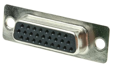 HARTING Sub-D Steckverbinder A Buchse, 26-polig / Raster 2.29mm, Kabelmontage Lötanschluss