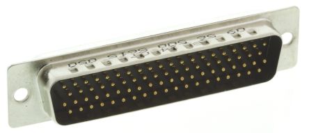 HARTING Sub-D Steckverbinder D Stecker, 78-polig / Raster 2.42mm, Kabelmontage Lötanschluss