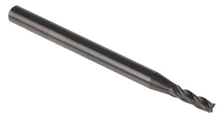 Dormer 直柄立铣刀, 固体碳化物制, 2mm刀直径, 6mm刀长, 3 mm柄直径, 38 mm总长