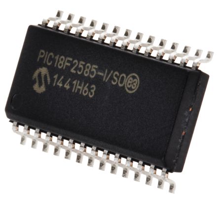 Microchip Mikrocontroller PIC18F PIC 8bit SMD 1024 KB, 48 KB SOIC 28-Pin 40MHz 3328 KB RAM