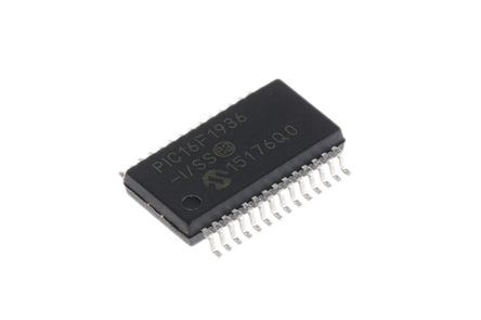 Microchip Mikrocontroller PIC16F PIC 8bit SMD 8192 X 14 Wörter, 256 B SSOP 28-Pin 32MHz 512 B RAM