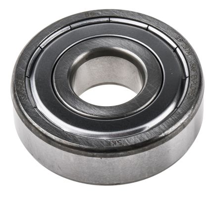 SKF 6303-2Z/C3 Single Row Deep Groove Ball Bearing- Both Sides Shielded End Type, 17mm I.D, 47mm O.D