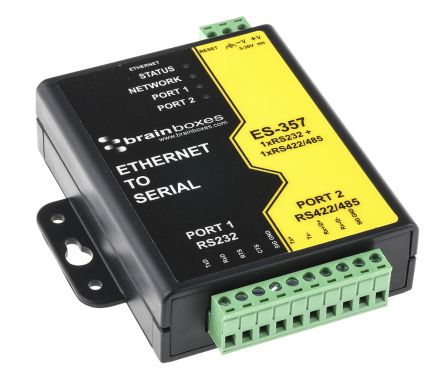 Brainboxes PCI Erweiterungskarte Seriell, 2-Port RS232, RS422, RS485 230.4Kbit/s 256 (Sender) B, 32 (Empfänger) B