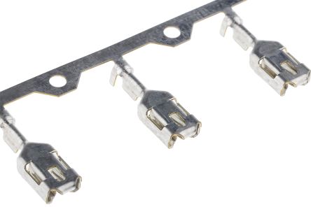 TE Connectivity Crimp-Anschlussklemme Für Positive Lock 250 Mk I-Steckverbindergehäuse, Buchse, 0.5mm² / 1.5mm², Zinn