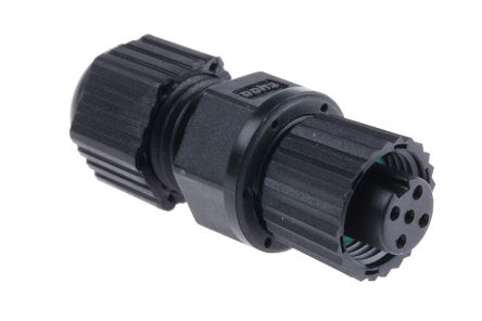 TE Connectivity Circular Connector, 5 Contacts, Cable Mount, M12 Connector, Socket, Female, IP67, M12 Series
