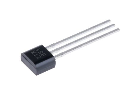 DiodesZetex ZTX851 THT, NPN Transistor 60 V / 5 A 130 MHz, TO-92 3-Pin