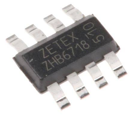 DiodesZetex ZHB6718TA SMD, NPN/PNP Transistor Quad 20 V / 2,5 A 140 MHz, SM 8-Pin