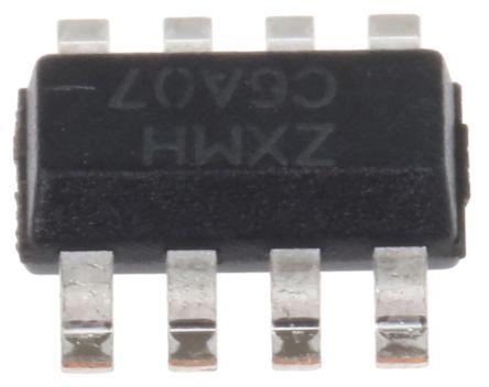 DiodesZetex Quad N/P-Channel-Channel MOSFET, 1.8 A, 1.5 A, 60 V, 8-Pin SM Diodes Inc ZXMHC6A07T8TA