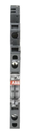 ABB 接口继电器, R600系列, 线圈电压 48V 交流/直流, 触点配置 单刀双掷, DIN 导轨