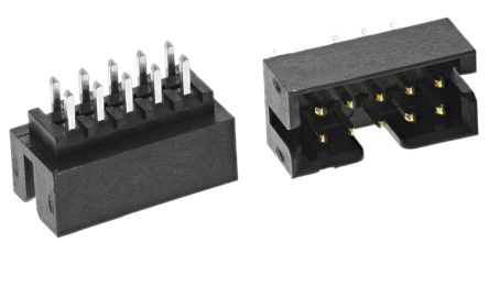 Molex Conector Macho Para PCB Serie Milli-Grid De 10 Vías, 2 Filas, Paso 2.0mm, Para Soldar, Montaje En Orificio Pasante