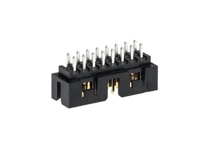 Molex Milli-Grid Series Straight Through Hole PCB Header, 16 Contact(s), 2.0mm Pitch, 2 Row(s), Shrouded