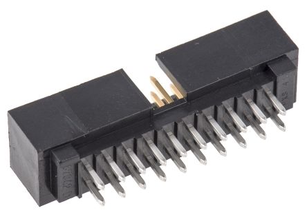 Molex C-Grid Leiterplatten-Stiftleiste Gerade, 20-polig / 2-reihig, Raster 2.54mm, Kabel-Platine,