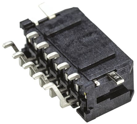 Molex Micro-Fit 3.0 Leiterplatten-Stiftleiste Gewinkelt, 10-polig / 2-reihig, Raster 3.0mm, Kabel-Platine,