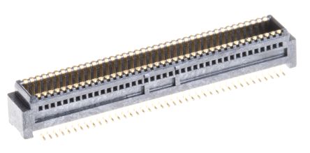 Molex SlimStack Leiterplatten-Stiftleiste Gerade, 80-polig / 2-reihig, Raster 0.5mm, Platine-Platine,