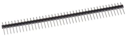 Molex C-Grid III Stiftleiste Gerade, 40-polig / 1-reihig, Raster 2.54mm, Kabel-Platine, Lötanschluss-Anschluss, 3.0A,