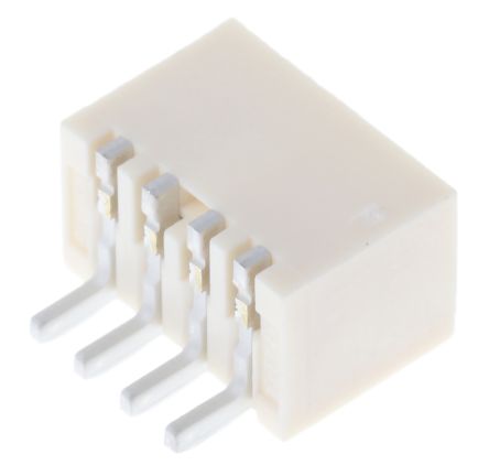 Molex Conector Macho Para PCB Ángulo De 90° Serie Pico-SPOX De 4 Vías, 1 Fila, Paso 1.5mm, Para Soldar, Montaje