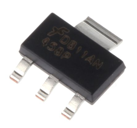 Onsemi PowerTrench FDT458P P-Kanal, SMD MOSFET 30 V / 3,4 A 3 W, 3-Pin SOT-223