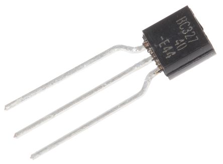 Onsemi Transistor, BC32740-ML, PNP -800 MA -45 V TO-92, 3 Pines, 100 MHz, Simple