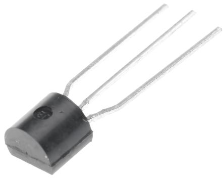 Onsemi Transistor, KSP44TA, NPN 300 MA 400 V TO-92, 3 Pines, Simple